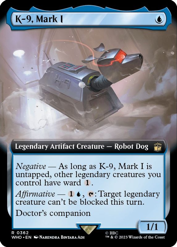 K-9, Mark I (Extended Art) - 362 - Rare