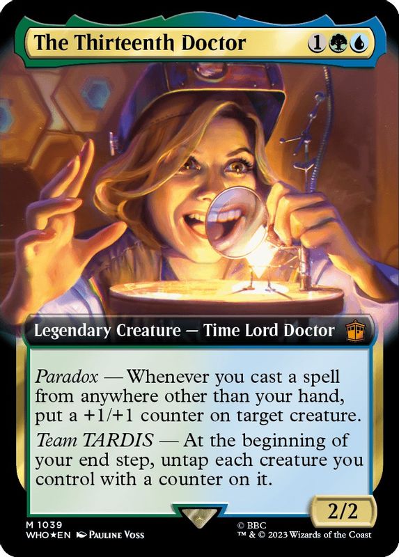 The Thirteenth Doctor (Extended Art) (Surge Foil) - 1039 - Mythic