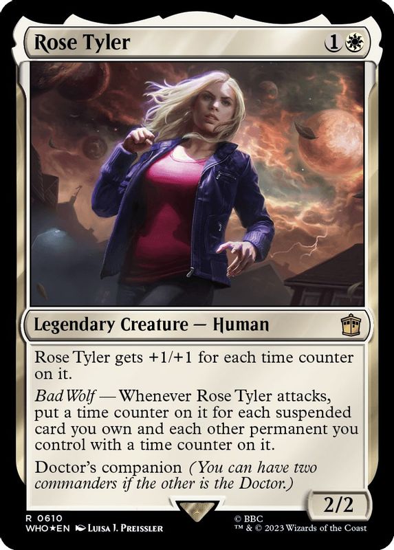 Rose Tyler (Surge Foil) - 610 - Rare