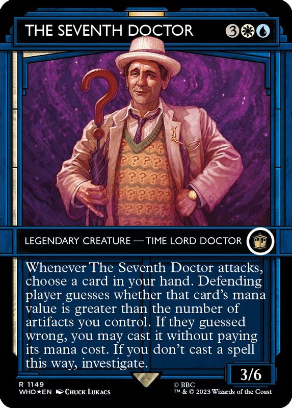 The Seventh Doctor (Showcase) (Surge Foil) - 1149 - Rare