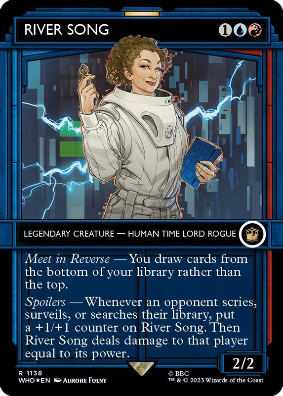 River Song (Showcase) (Surge Foil) - 1138 - Rare