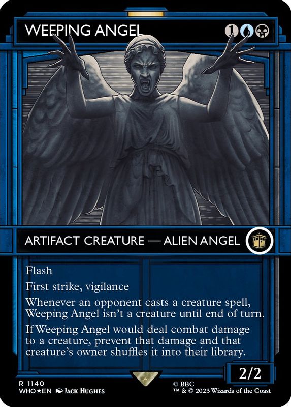 Weeping Angel (Showcase) (Surge Foil) - 1140 - Rare