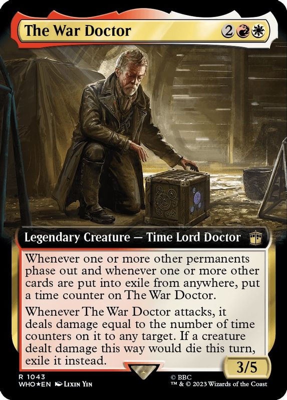 The War Doctor (Extended Art) (Surge Foil) - 1043 - Rare