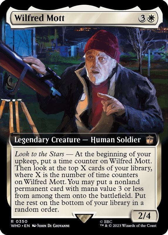 Wilfred Mott (Extended Art) - 350 - Rare