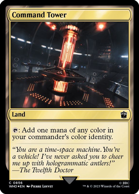 Command Tower (0856) (Surge Foil) - 856 - Common