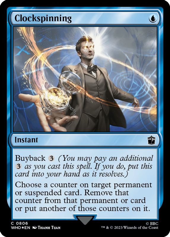 Clockspinning (Surge Foil) - 806 - Common