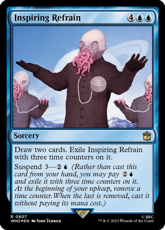 Inspiring Refrain (Surge Foil) - 807 - Rare