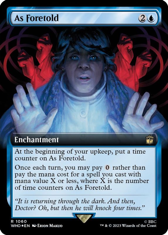 As Foretold (Extended Art) (Surge Foil) - 1060 - Rare