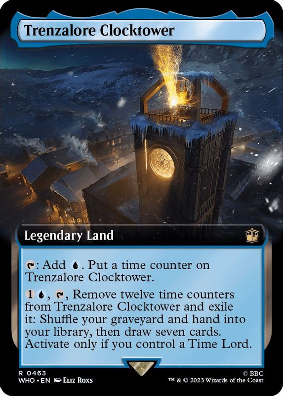 Trenzalore Clocktower (Extended Art) - 463 - Rare