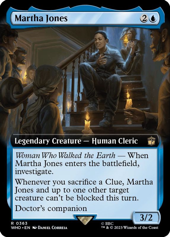 Martha Jones (Extended Art) - 363 - Rare