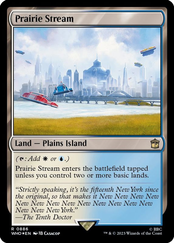 Prairie Stream (Surge Foil) - 886 - Rare