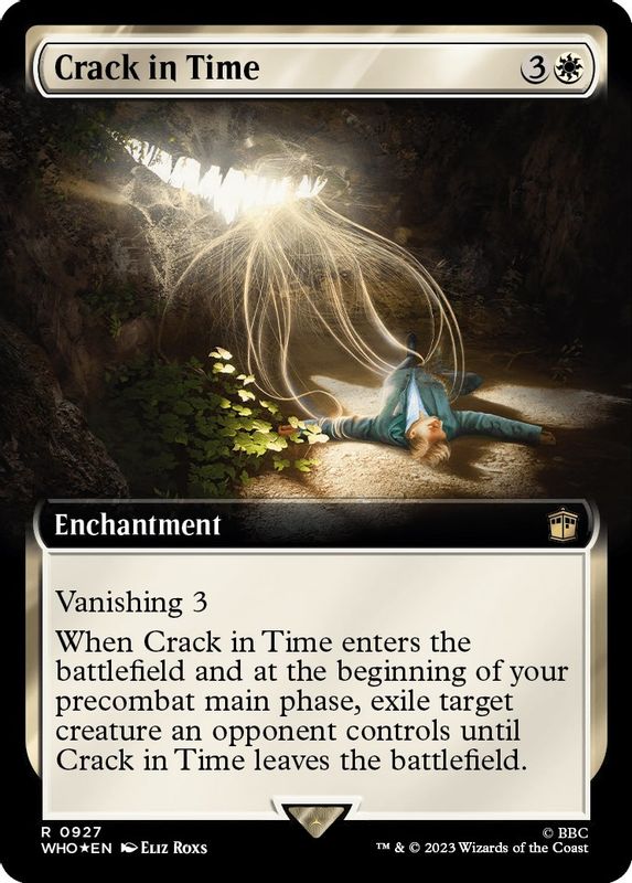 Crack in Time (Extended Art) (Surge Foil) - 927 - Rare