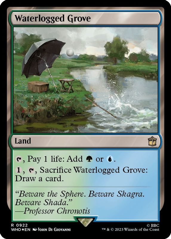 Waterlogged Grove (Surge Foil) - 922 - Rare