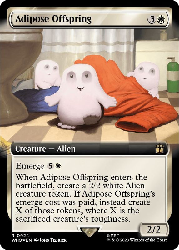 Adipose Offspring (Extended Art) (Surge Foil) - 924 - Rare