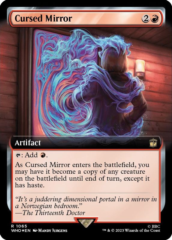 Cursed Mirror (Extended Art) (Surge Foil) - 1065 - Rare