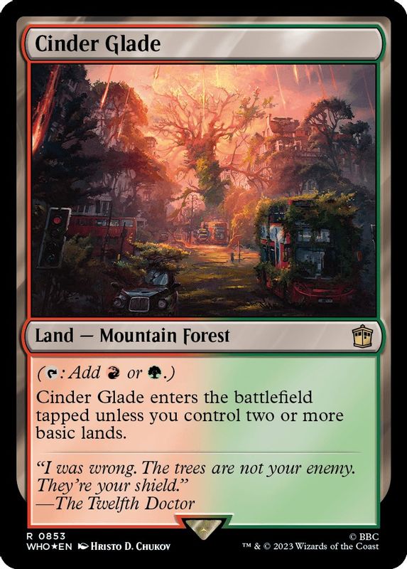 Cinder Glade (Surge Foil) - 853 - Rare