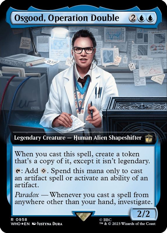 Osgood, Operation Double (Extended Art) (Surge Foil) - 958 - Rare