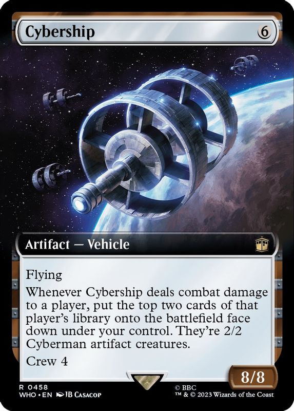 Cybership (Extended Art) - 458 - Rare