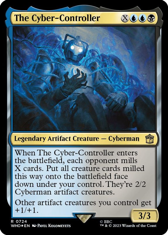 The Cyber-Controller (Surge Foil) - 724 - Rare