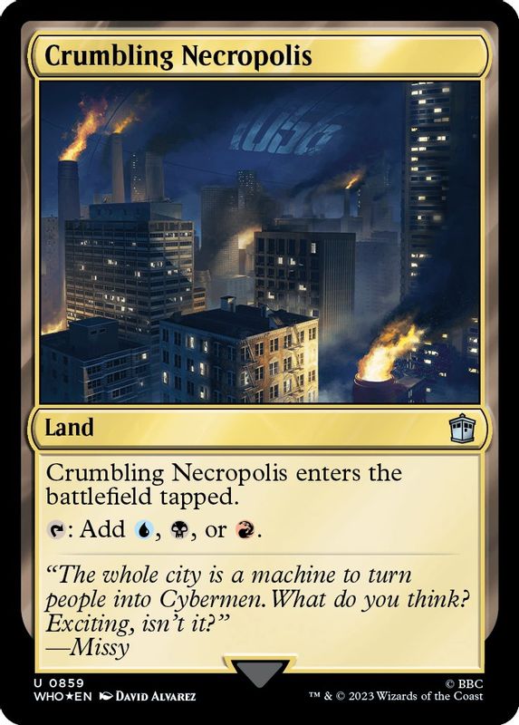 Crumbling Necropolis (Surge Foil) - 859 - Uncommon