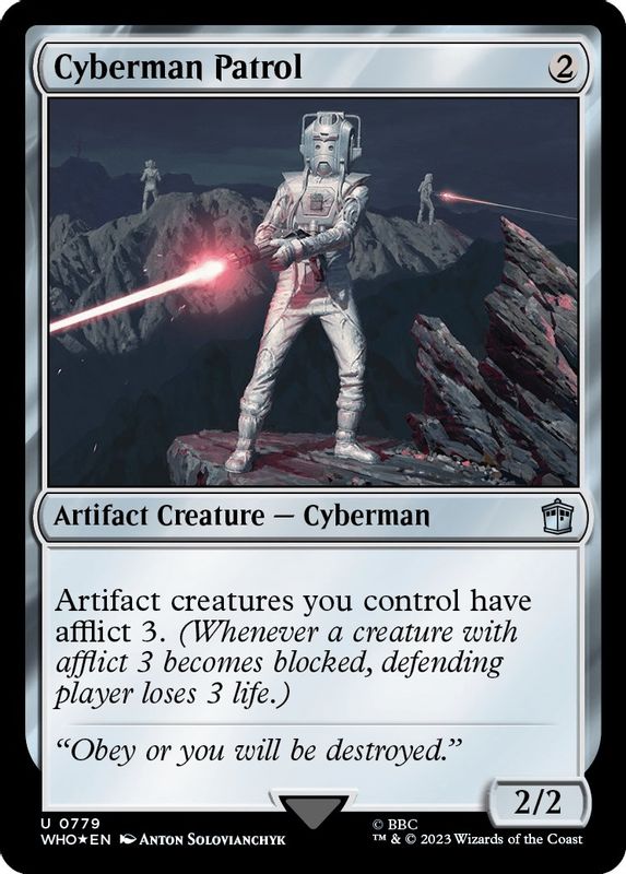 Cyberman Patrol (Surge Foil) - 779 - Uncommon