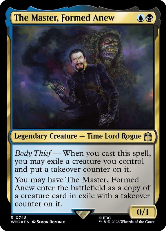 The Master, Formed Anew (Surge Foil) - 748 - Rare