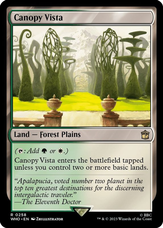 Canopy Vista - 258 - Rare