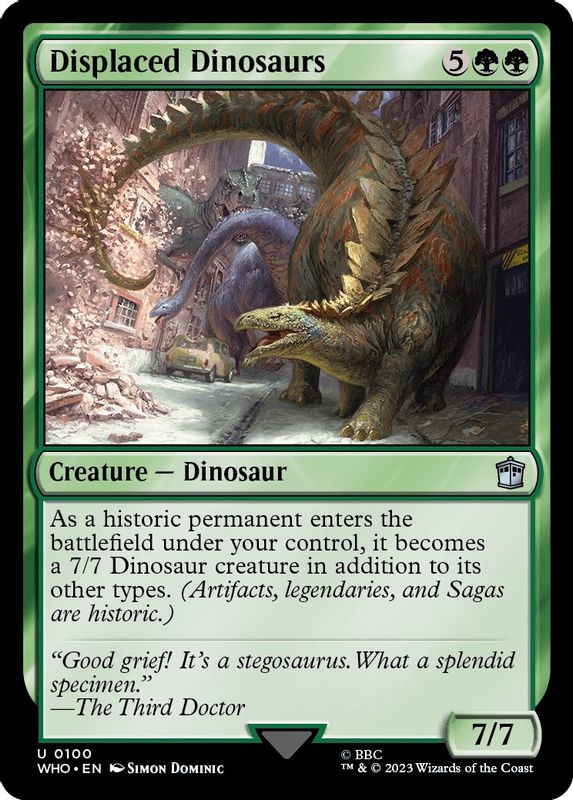 Displaced Dinosaurs - 100 - Uncommon