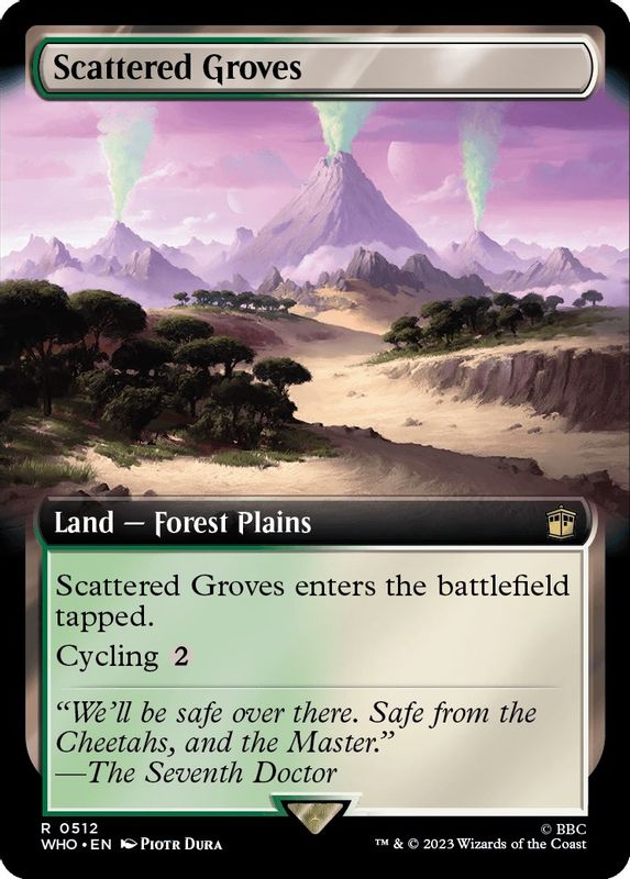 Scattered Groves (Extended Art) - 512 - Rare