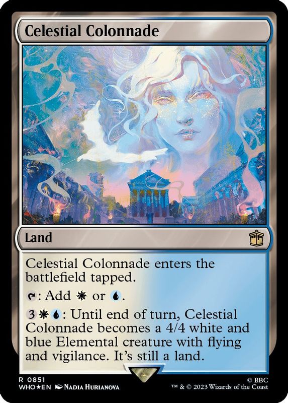 Celestial Colonnade (Surge Foil) - 851 - Rare