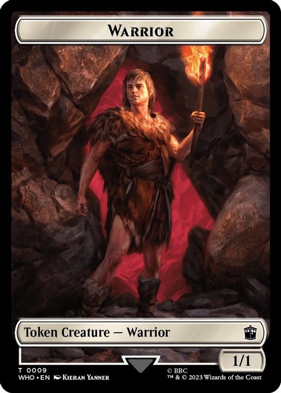 Warrior // Beast Double-Sided Token - 9 // 17 - Token