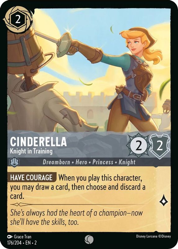 Cinderella - Knight in Training - 176/204 - Common