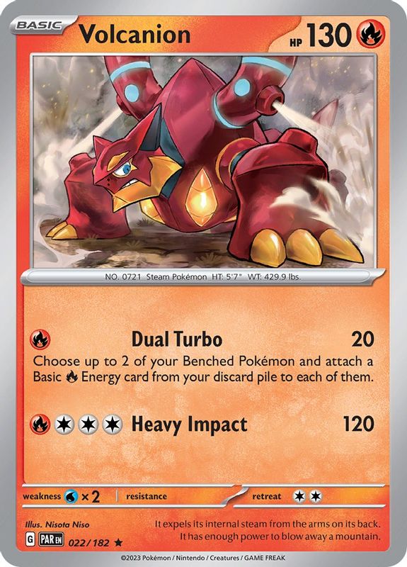 Volcanion - 022/182 - Rare