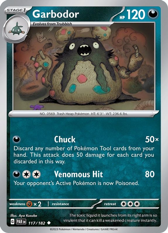 Garbodor - 117/182 - Uncommon