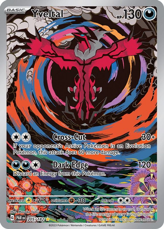 Yveltal - 205/182 - 205/182 - Illustration Rare