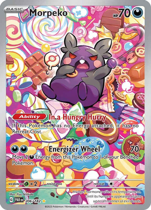 Morpeko - 206/182 - 206/182 - Illustration Rare