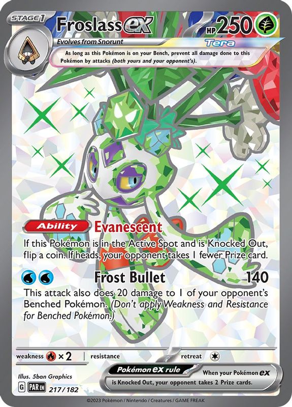 Froslass ex - 217/182 - 217/182 - Ultra Rare