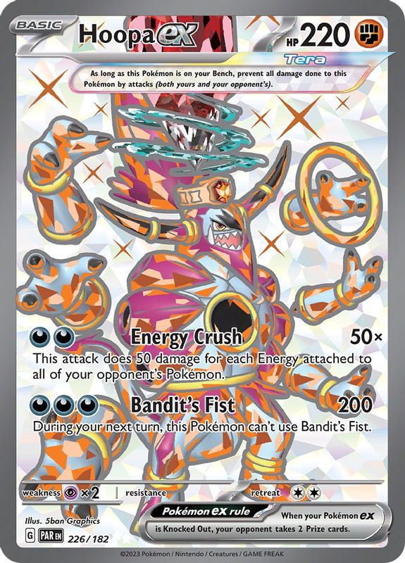 Hoopa ex - 226/182 - 226/182 - Ultra Rare