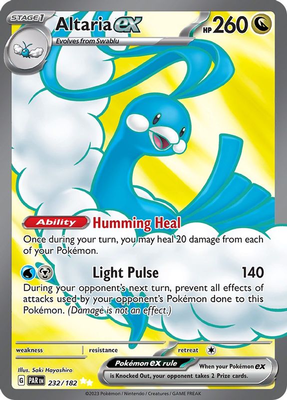 Altaria ex - 232/182 - 232/182 - Ultra Rare