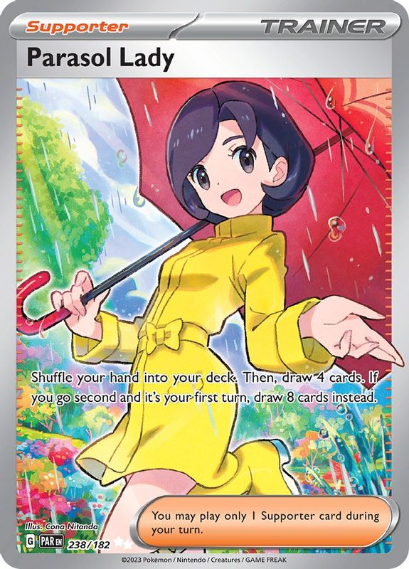 Parasol Lady - 238/182 - 238/182 - Ultra Rare