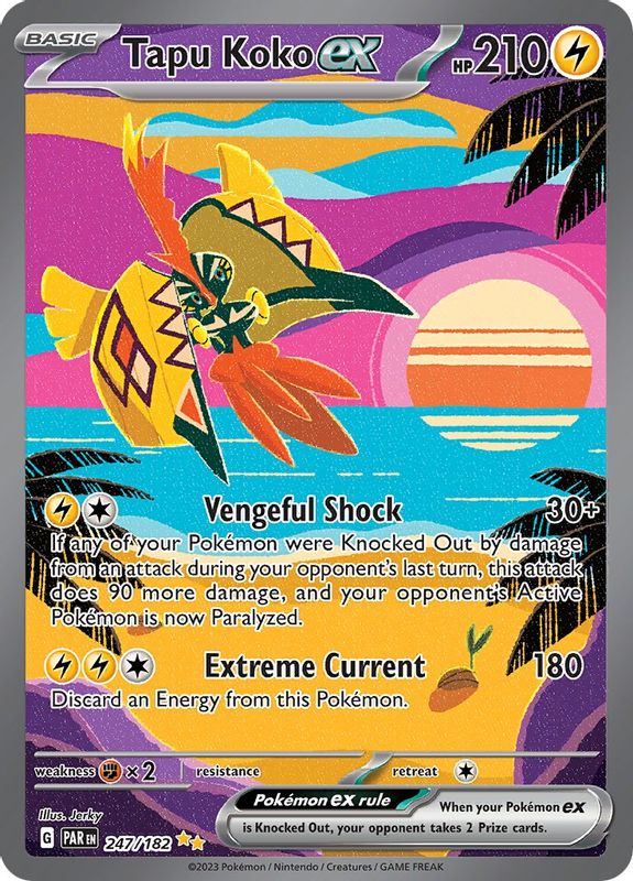 Tapu Koko ex - 247/182 - 247/182 - Special Illustration Rare