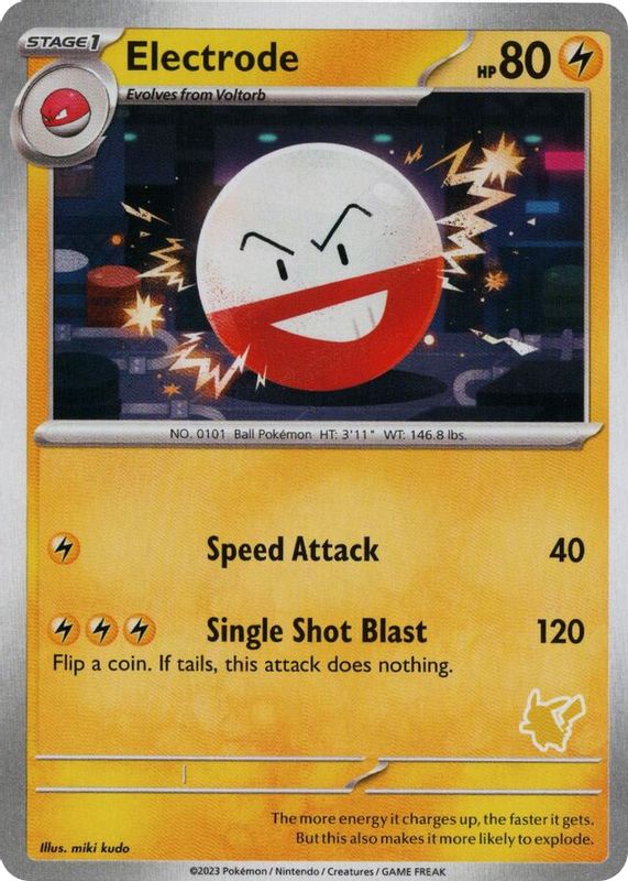 Electrode - Unconfirmed