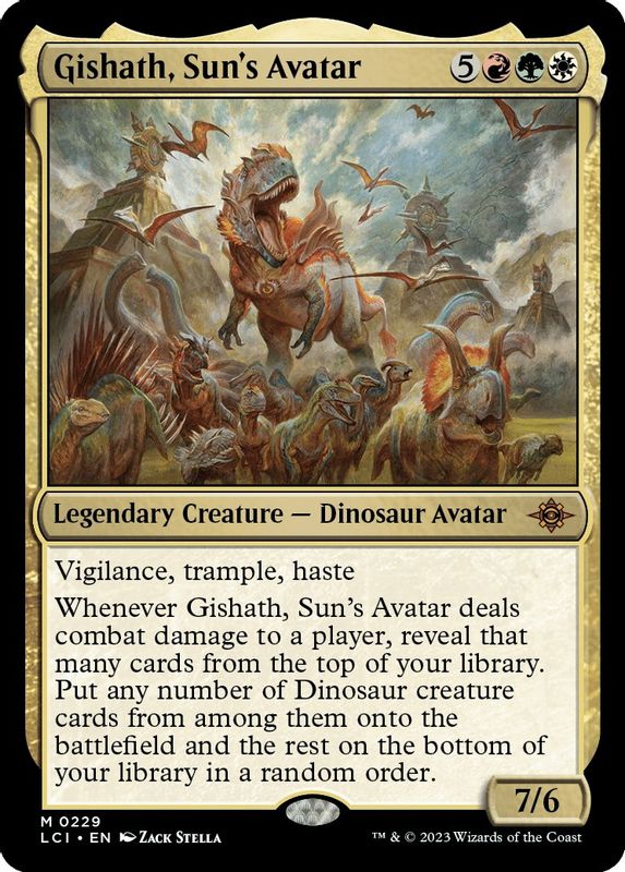 Gishath, Sun's Avatar - 229 - Mythic