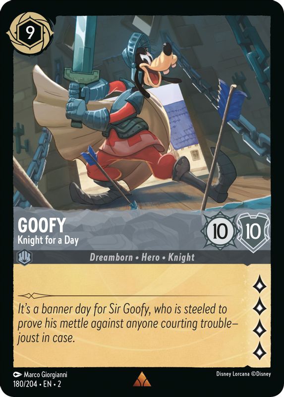 Goofy - Knight for a Day - 180/204 - Rare