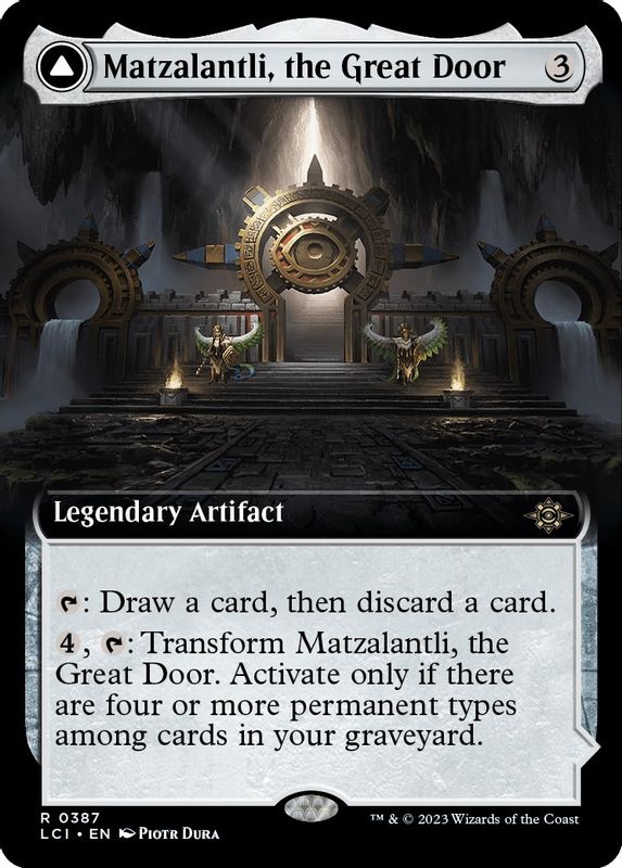 Matzalantli, the Great Door (Extended Art) - 387 - Rare