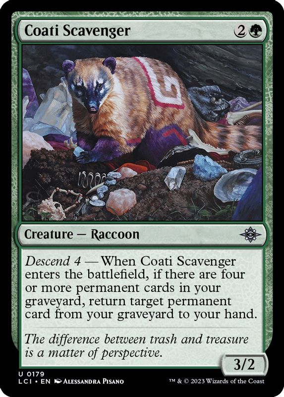 Coati Scavenger - 179 - Uncommon