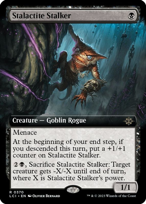 Stalactite Stalker (Extended Art) - 370 - Rare