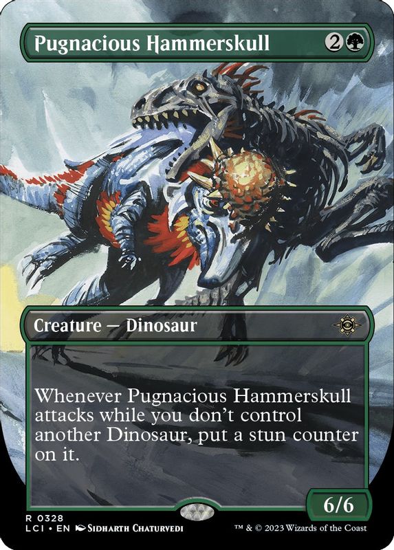 Pugnacious Hammerskull (Borderless) - 328 - Rare