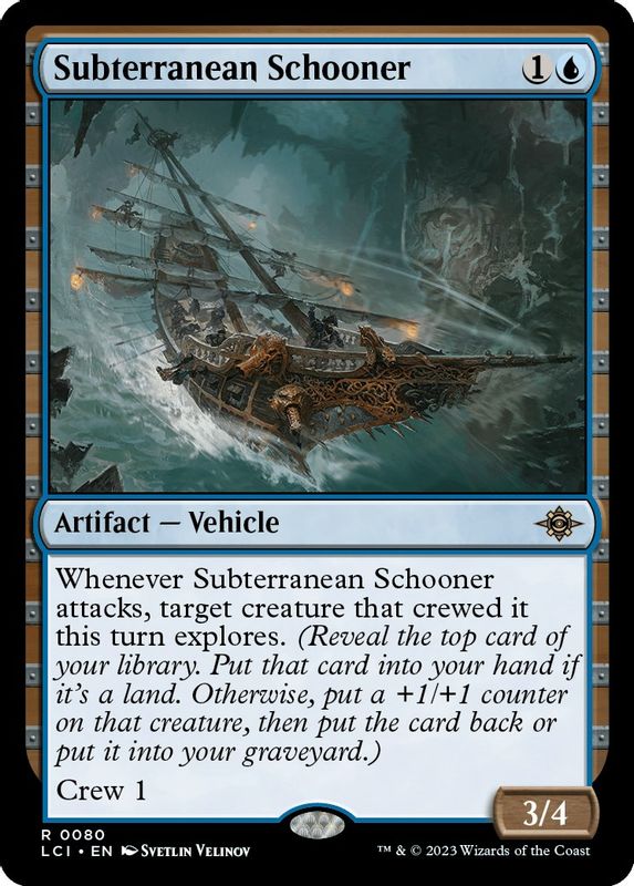 Subterranean Schooner - 80 - Rare