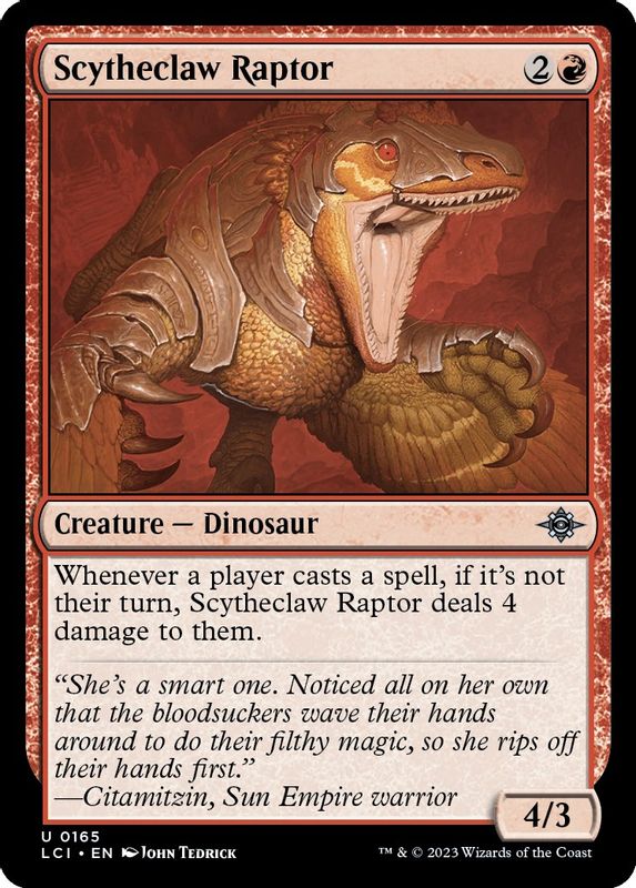 Scytheclaw Raptor - 165 - Uncommon